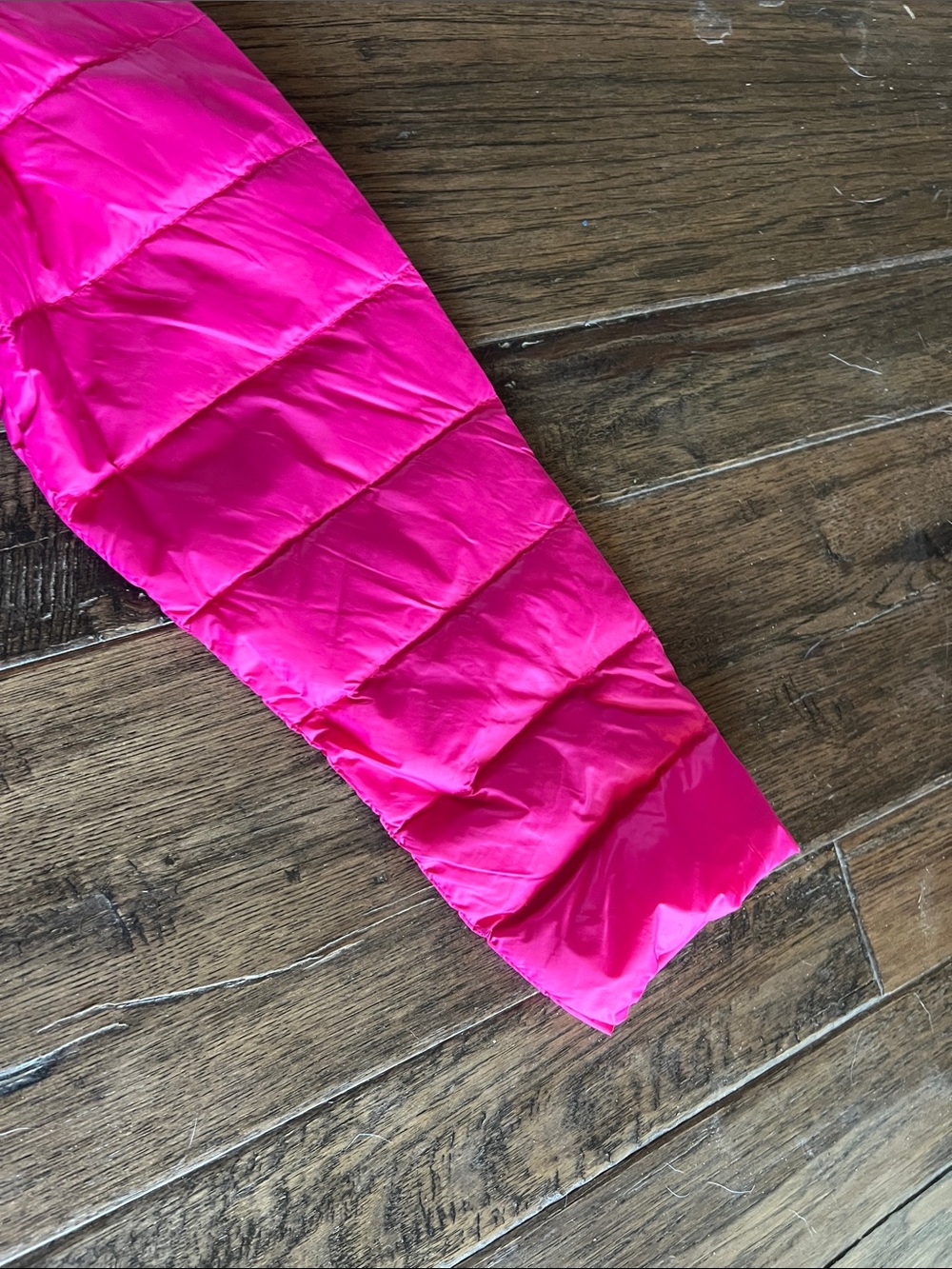 Bright Hot Pink Quilted Puffer Jacket-Brand New - Picture 6 of 7